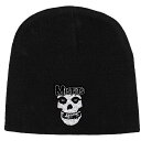 (ミスフィッツ) Misfits オフィシャル商品 ユニセックス Logo & Fiend ニット帽 ビーニー キャップ 【海外通販】