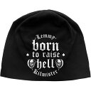 (レミー) Lemmy オフィシャル商品 ユニセックス Born To Raise Hell ニット帽 ビーニー キャップ 【海外通販】