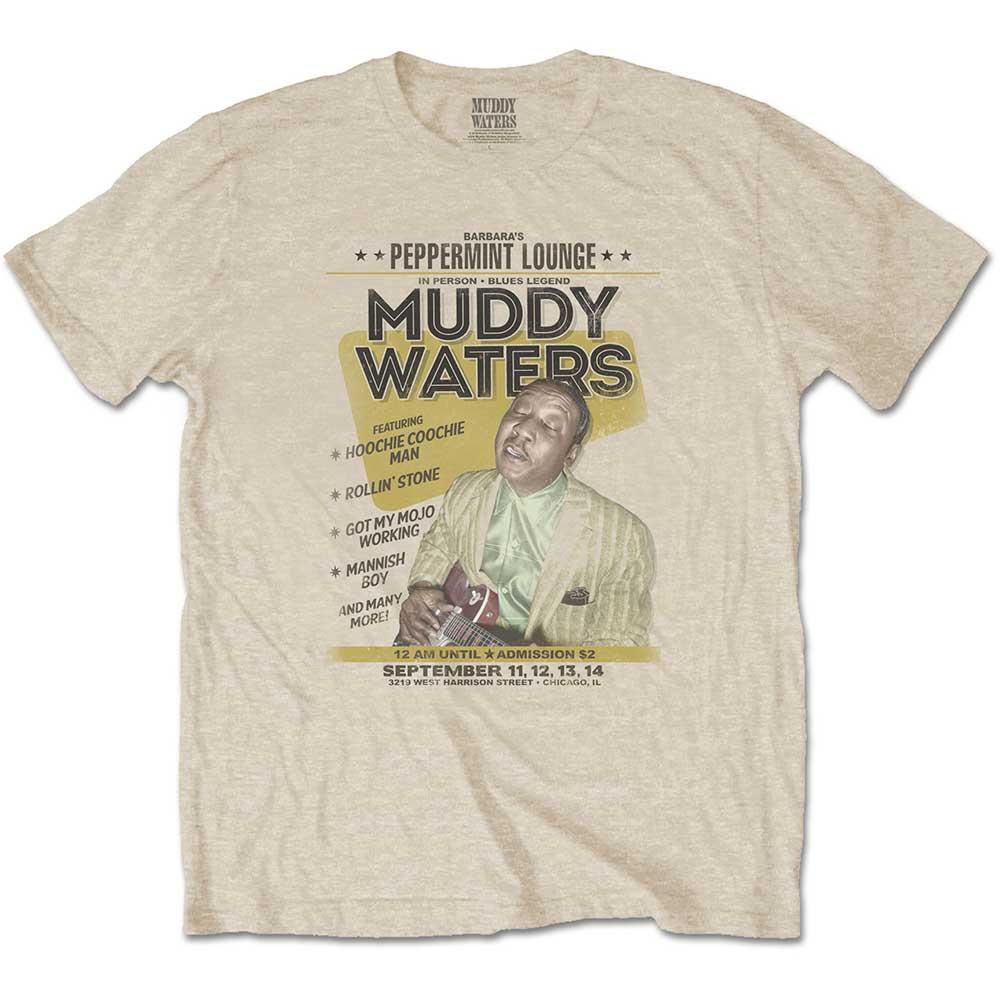 (マディ・ウォーターズ) Muddy Waters オフィシャル商品 ユニセックス Peppermint Lounge Tシャツ コッ..