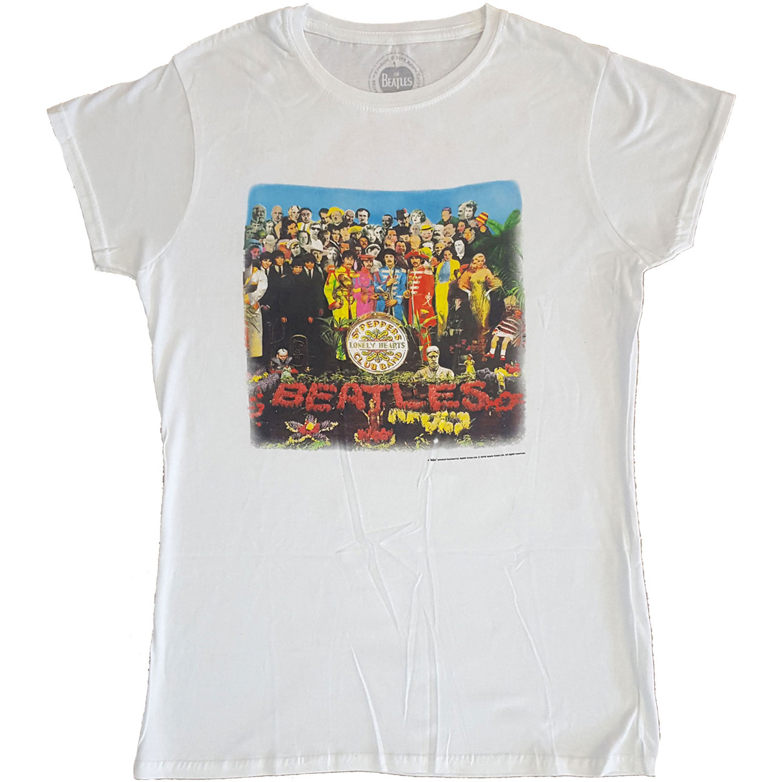 (ビートルズ) The Beatles オフィシャル商品 レディース Sgt Pepper Tシャツ バックプリント 半袖 トップス 【海外通販】