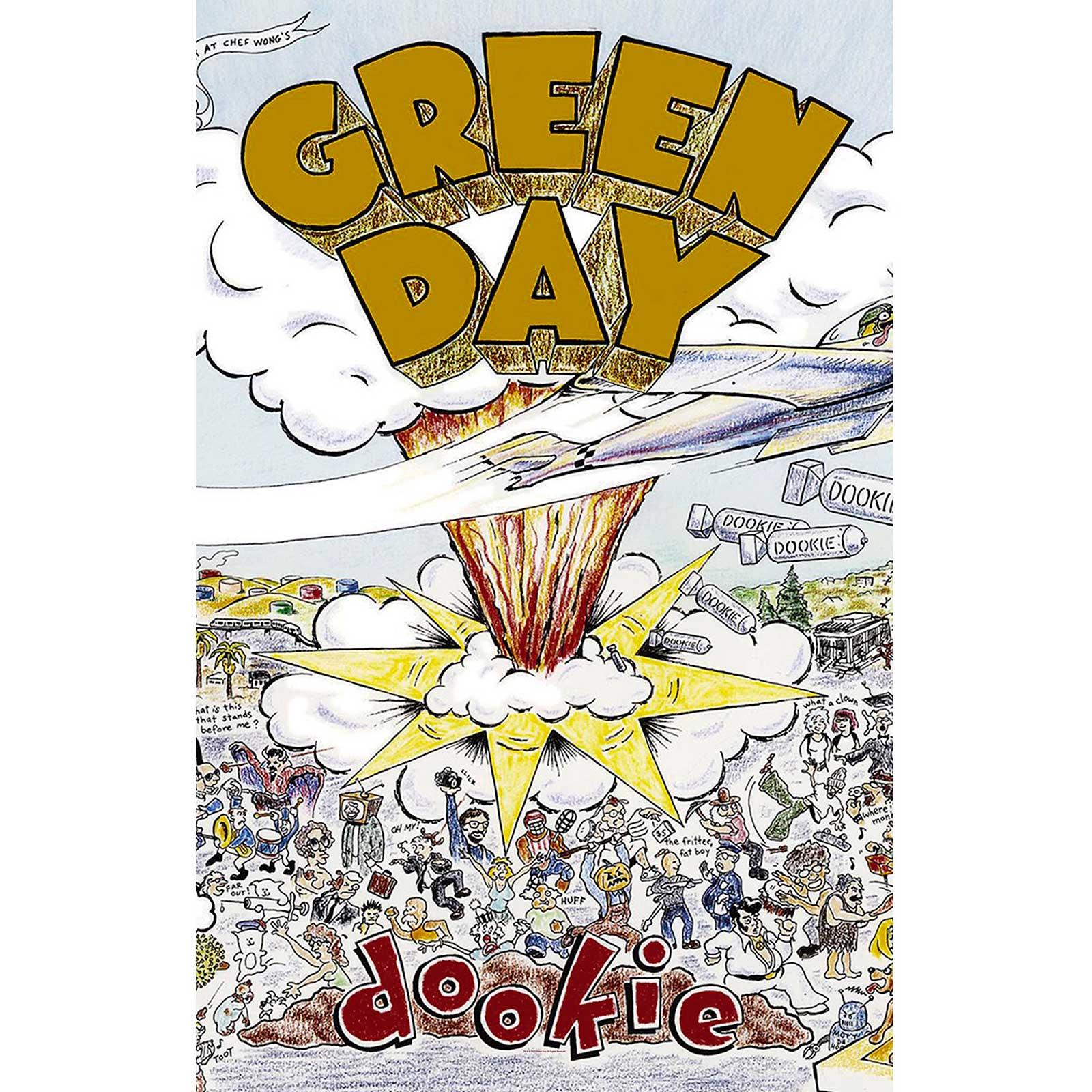 (グリーン・デイ) Green Day オフィシャル商品 Dookie テキスタイルポスター 布製 ポスター 【海外通販】