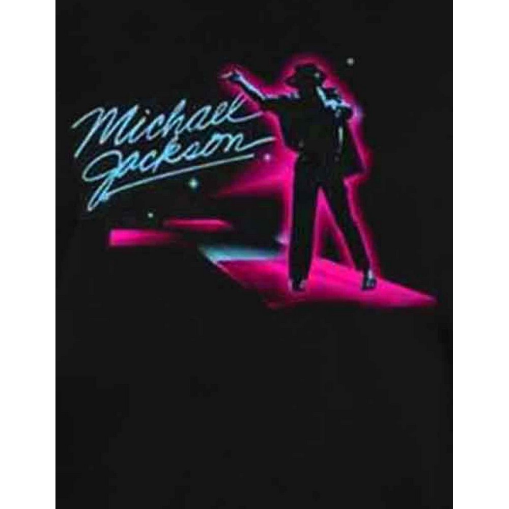 (マイケル ジャクソン) Michael Jackson オフィシャル商品 ユニセックス ネオン Tシャツ コットン 半袖 トップス 【海外通販】