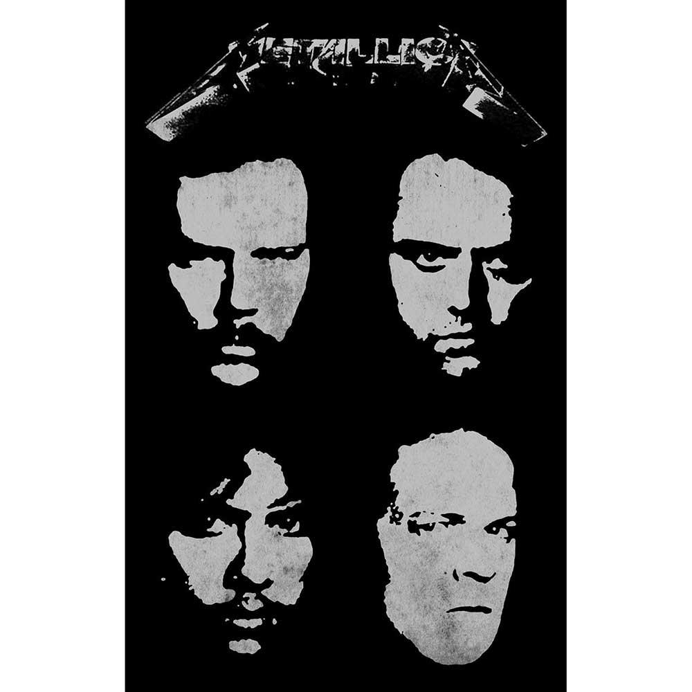 (メタリカ) Metallica オフィシャル商品 Black Album テキスタイルポスター 布製 ポスター 【海外通販】