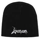 (ヴェノム) Venom オフィシャル商品 ユニセックス ロゴ ニット帽 ビーニー キャップ 【海外通販】