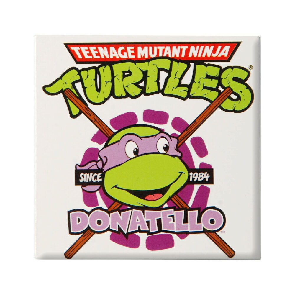 (ティーンエイジ・ミュータント・ニンジャ・タートルズ) Teenage Mutant Ninja Turtles オフィシャル商品 ドナテロ フリッジマグネット 冷蔵庫 磁石 【海外通販】