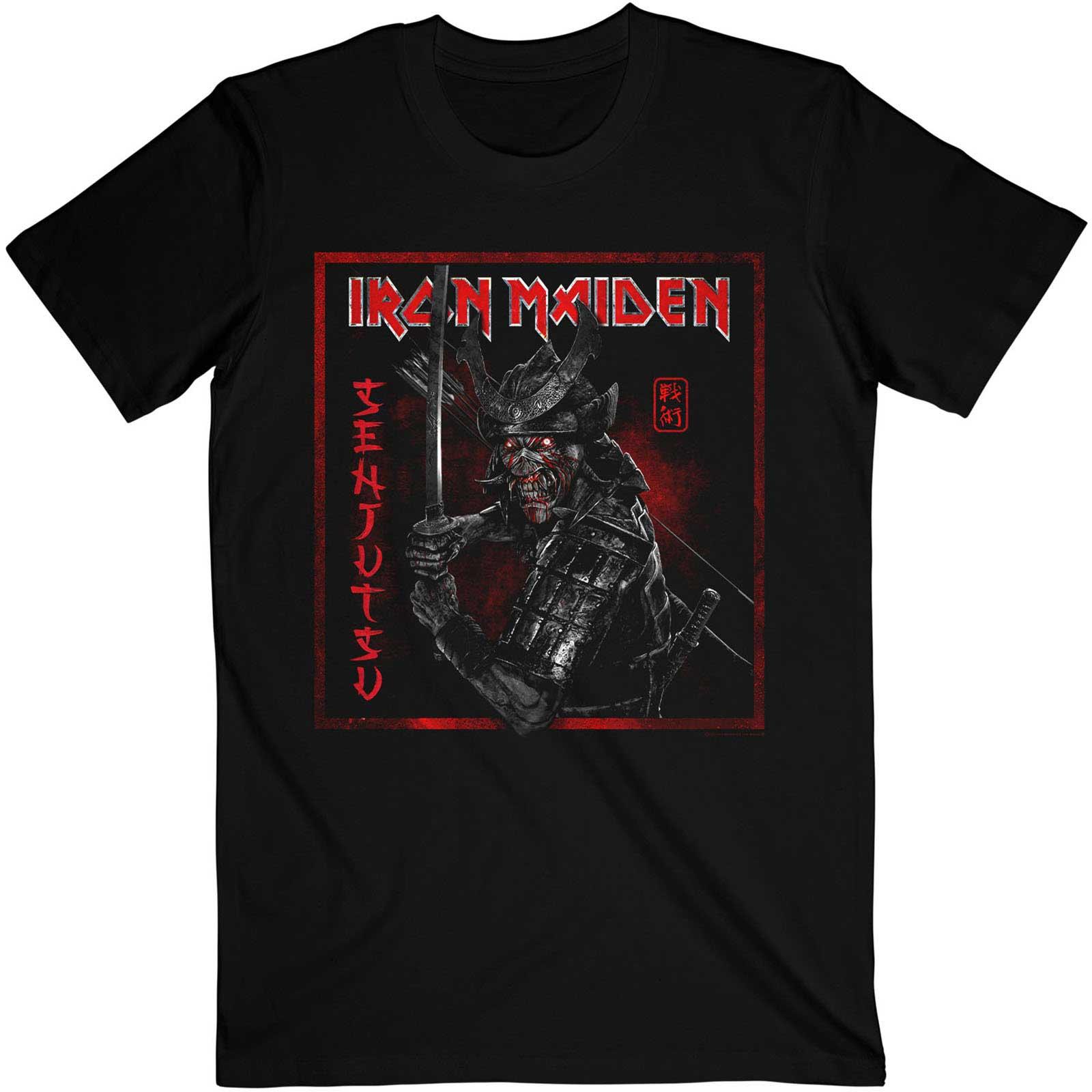 (アイアン メイデン) Iron Maiden オフィシャル商品 ユニセックス Senjutsu アルバム Tシャツ コットン 半袖 トップス 【海外通販】
