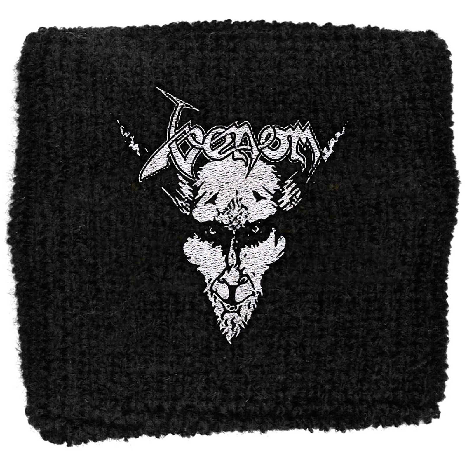 (ヴェノム) Venom オフィシャル商品 Black Metal リストバンド 布地 スエットバンド 【海外通販】