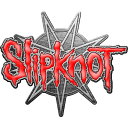(スリップノット) Slipknot オフィシャル商品 エナメル 九芒星 バッジ 【海外通販】