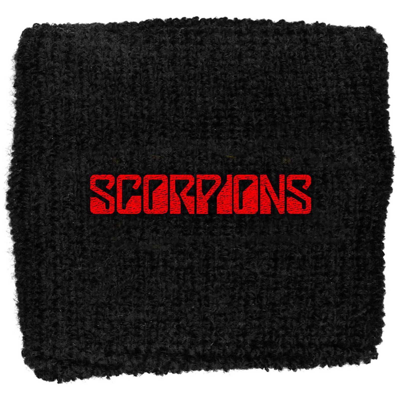 (スコーピオンズ) Scorpions オフィシャル商品 ロゴ リストバンド 布地 スエットバンド 【海外通販】