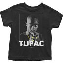 (トゥパック・シャクール) Tupac Shakur オフィシャル商品 キッズ・子供 Praying Hands Tシャツ コットン 半袖 トップス 【海外通販】