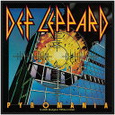 (デフ・レパード) Def Leppard オフィシャル商品 Pyromania ワッペン パッチ 【海外通販】