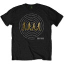 (ザ・ビートルズ) The Beatles オフィシャル商品 ユニセックス Abbey Road Songs Tシャツ 渦巻き フォイル 半袖 トップス 