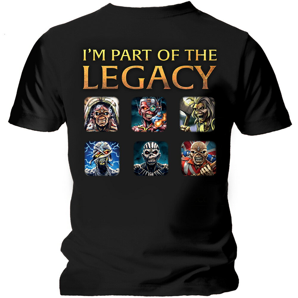 (アイアン・メイデン) Iron Maiden オフィシャル商品 ユニセックス Legacy Of The Beast Tシャツ Fight 半袖 トップス 【海外通販】