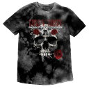 (ガンズ アンド ローゼズ) GuNs N Roses オフィシャル商品 ユニセックス Flower Skull Tシャツ 半袖 トップス 【海外通販】