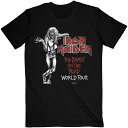(アイアン・メイデン) Iron Maiden オフィシャル商品 ユニセックス Beast Over Hammersmith Tシャツ World Tour 8...