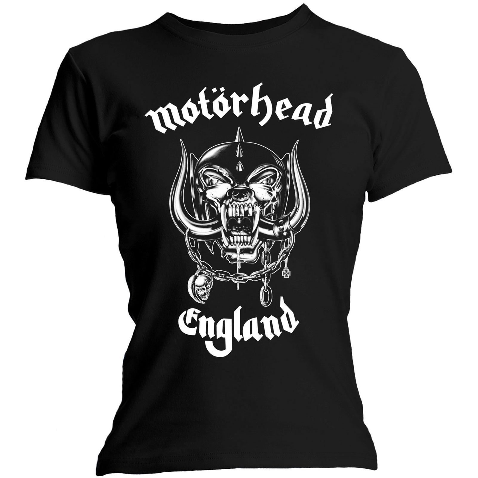 (モーターヘッド) Motorhead オフィシャル商品 レディース England Tシャツ 半袖 トップス 【海外通販】