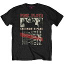(ピンク・フロイド) Pink Floyd オフィシャル商品 ユニセックス Knebworth '75 Tシャツ エコフレンドリー 半袖 トップス 【海外通販】