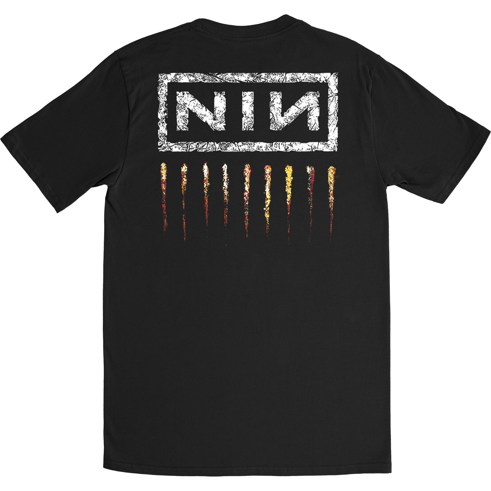 (ナイン・インチ・ネイルズ) Nine Inch Nails オフィシャル商品 ユニセックス Downward Spiral Tシャツ バックプリント 半袖 トップス 【海外通販】
