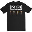 (ナイン インチ ネイルズ) Nine Inch Nails オフィシャル商品 ユニセックス Downward Spiral Tシャツ バックプリント 半袖 トップス 【海外通販】