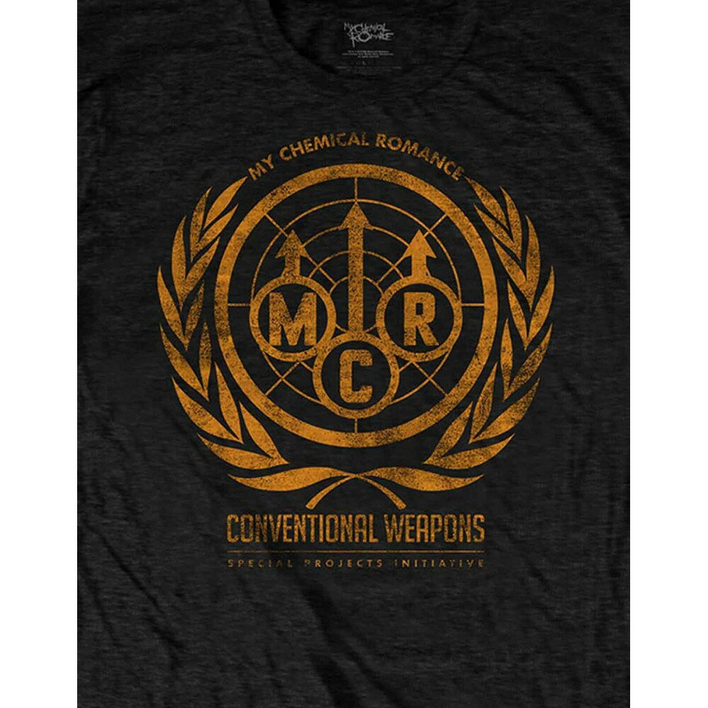 (マイ・ケミカル・ロマンス) My Chemical Romance オフィシャル商品 Conventional Weapons ユニセックス Tシャツ 半袖 トップス 【海外通販】