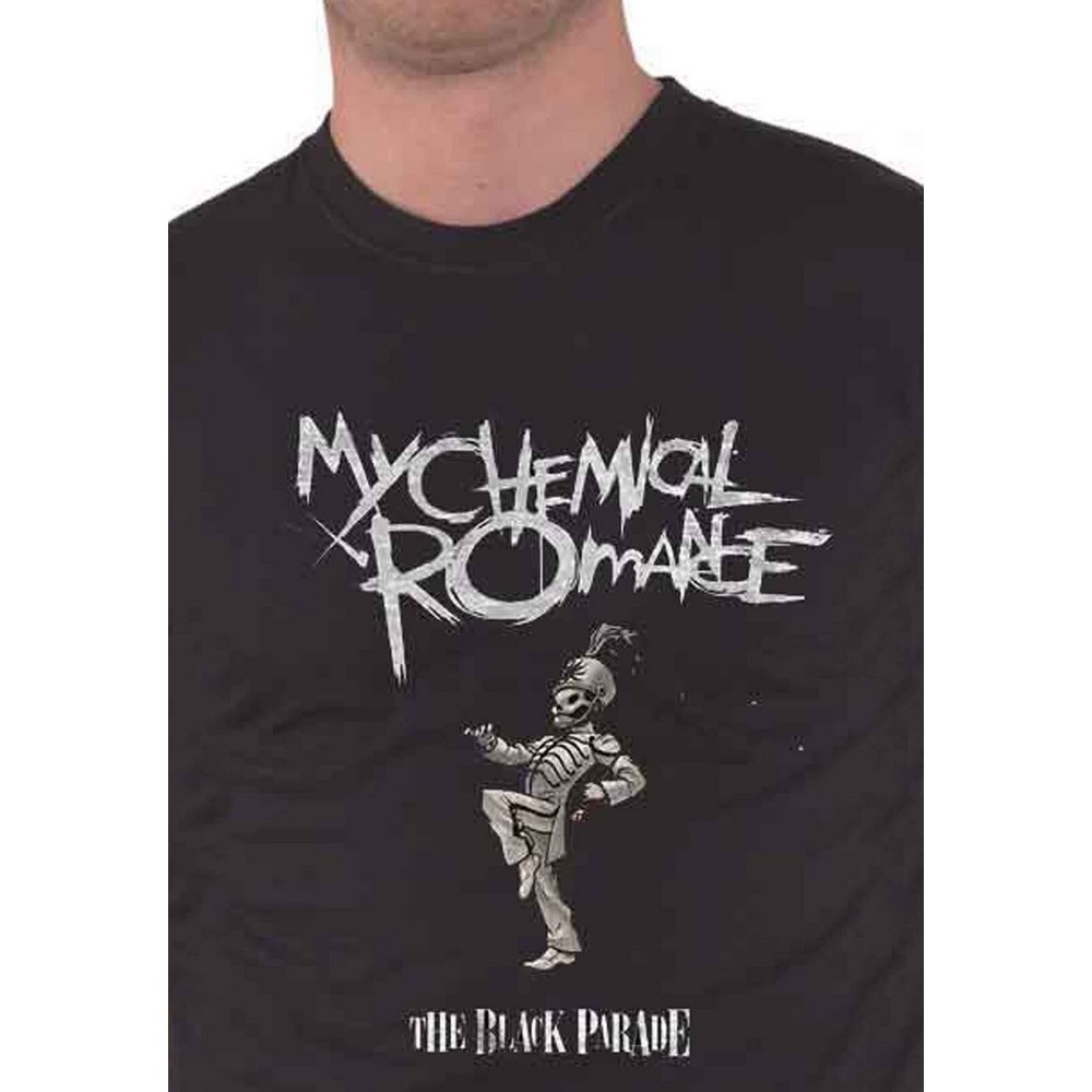 (マイ ケミカル ロマンス) My Chemical Romance オフィシャル商品 The Black Parade カバー ユニセックス Tシャツ 半袖 トップス 【海外通販】
