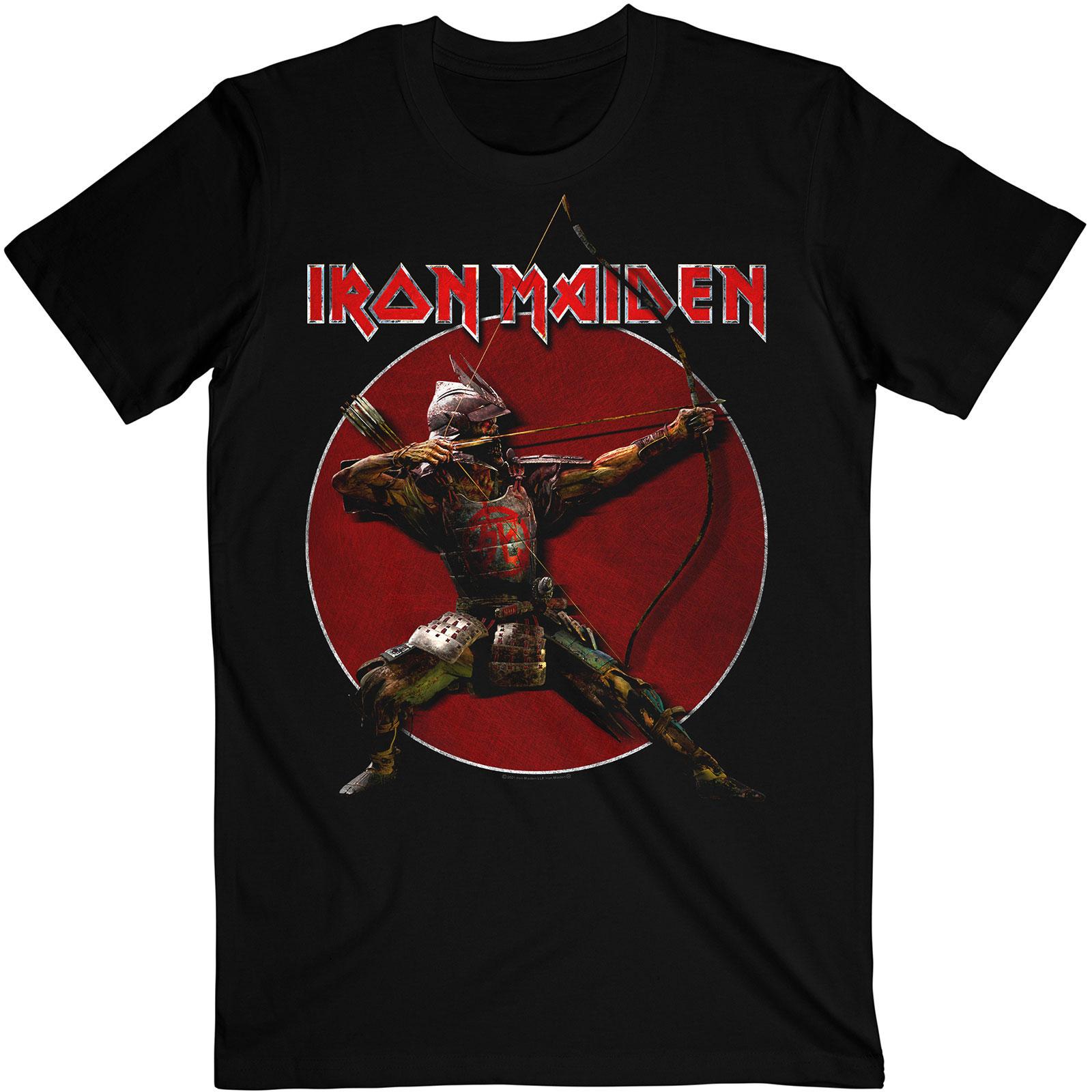 (アイアン メイデン) Iron Maiden オフィシャル商品 ユニセックス Senjutsu Eddie Archer Tシャツ サークル 半袖 トップス 【海外通販】