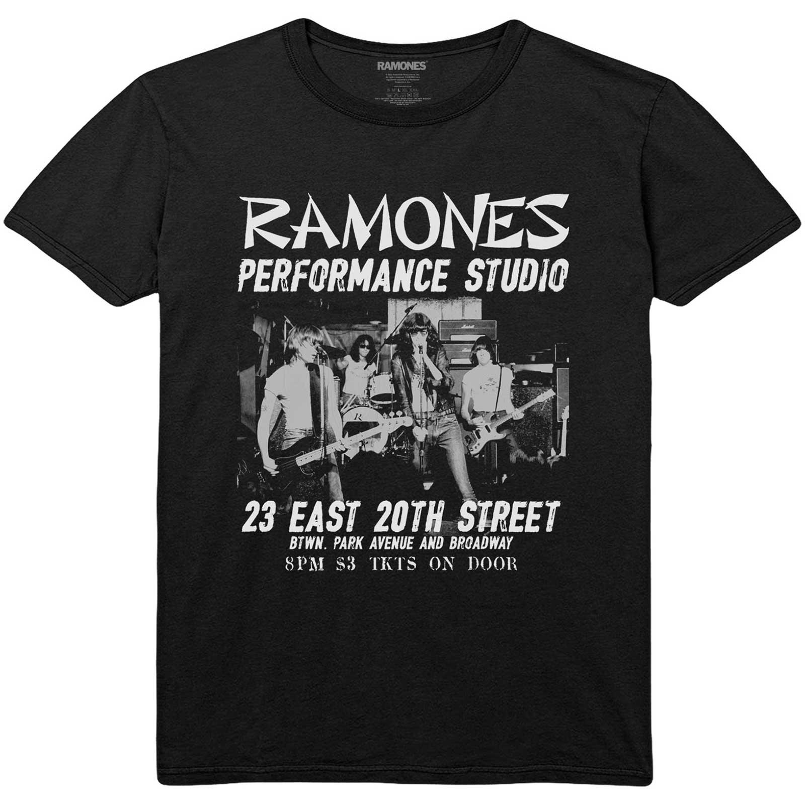 (ラモーンズ) Ramones オフィシャル商品 ユニセックス East Village Tシャツ 半袖 トップス 