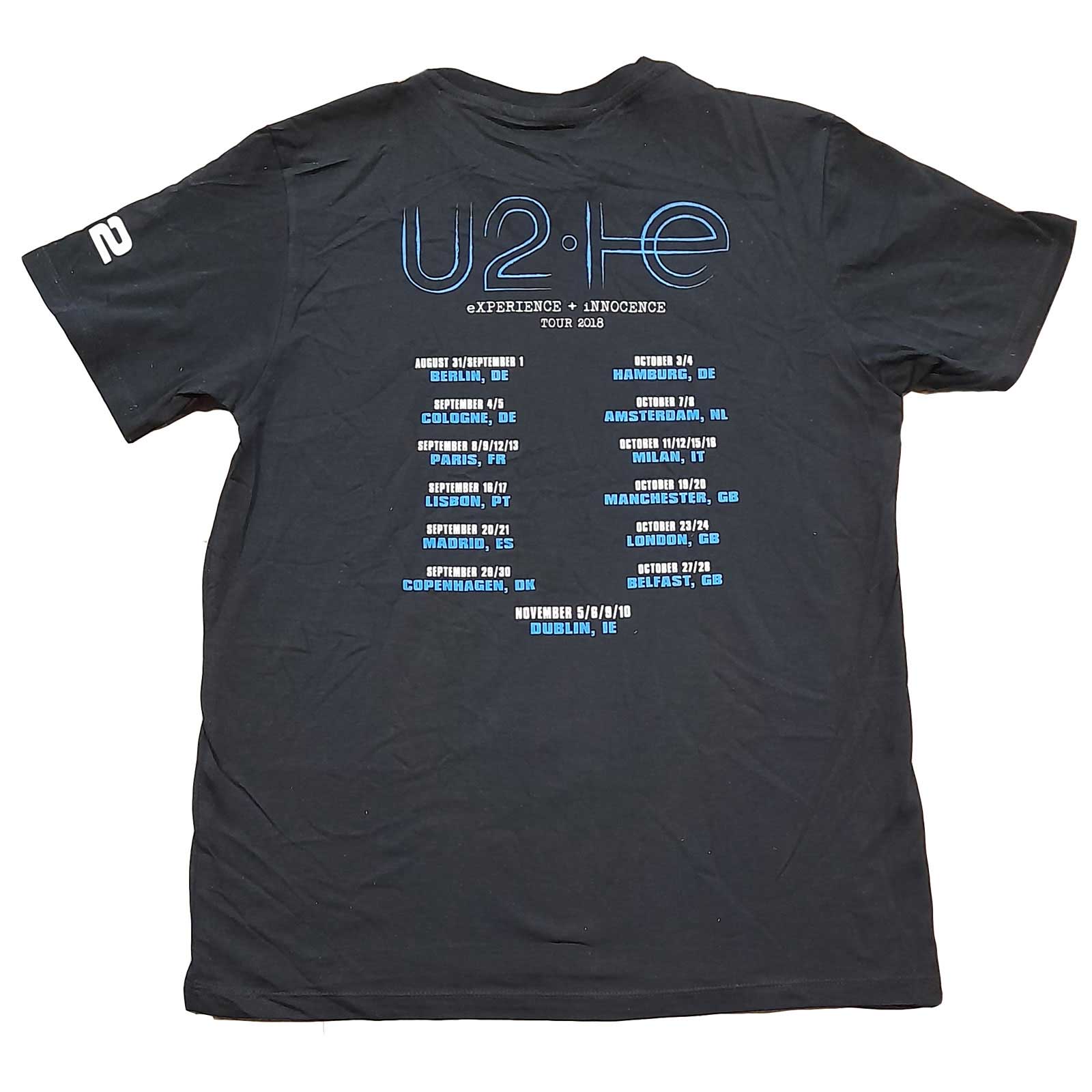 (ユートゥー) U2 オフィシャル商品 ユニセックス Live Action Tシャツ 半袖 トップス 【海外通販】