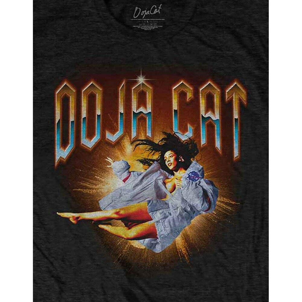 (ドージャ キャット) Doja Cat オフィシャル商品 ユニセックス Planet Her Space Tシャツ コットン 半袖 トップス 【海外通販】