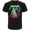 (メタリカ) MeTallica オフィシャル商品 ユニセックス And Justice For All Tシャツ バックプリント 半袖 トップス 【海外通販】