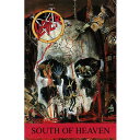 (スレイヤー) Slayer オフィシャル商品 South Of Heaven テキスタイルポスター 布製 ポスター 【海外通販】