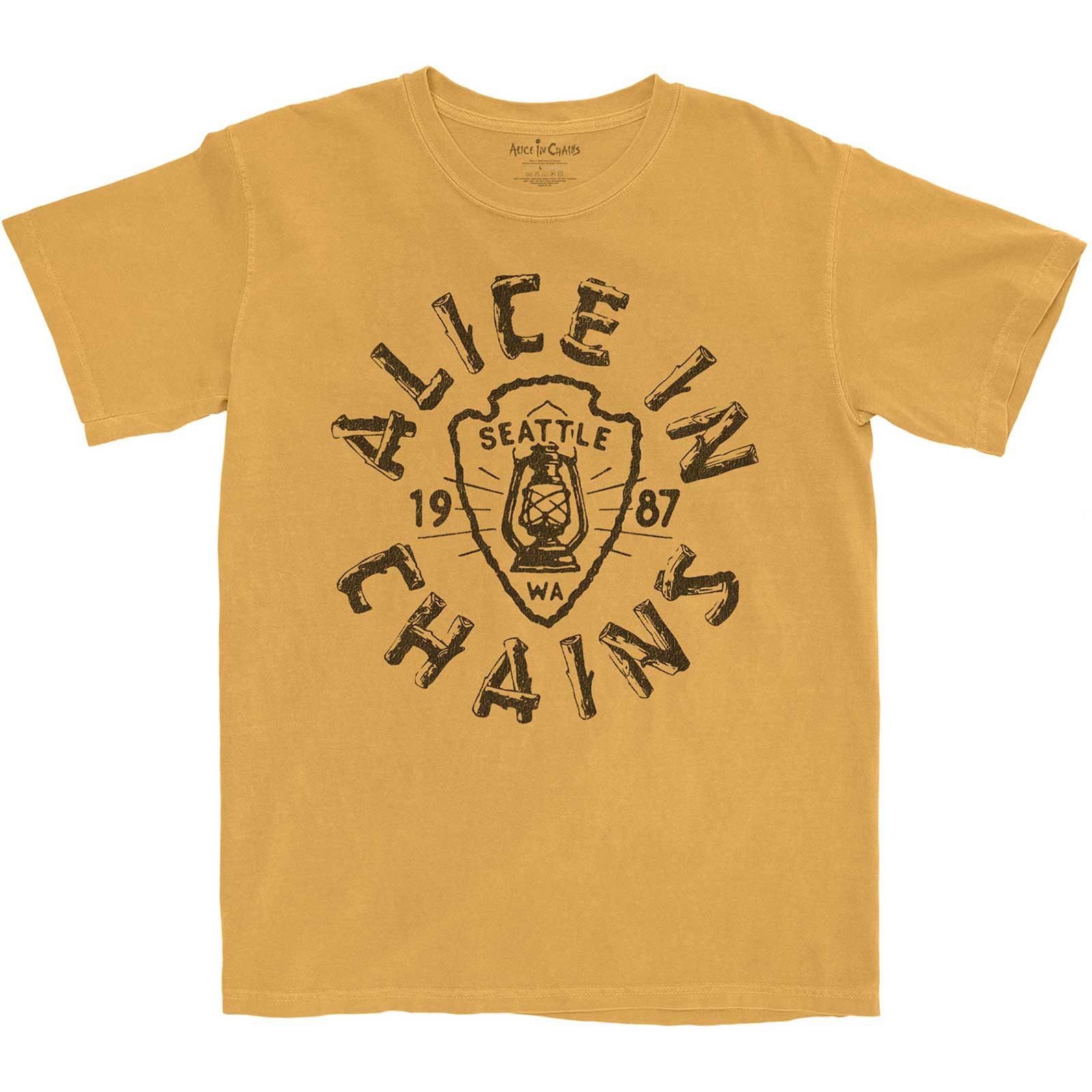 (アリス・イン・チェインズ) Alice In ChaIns オフィシャル商品 ユニセックス Lantern Tシャツ 半袖 トップス 