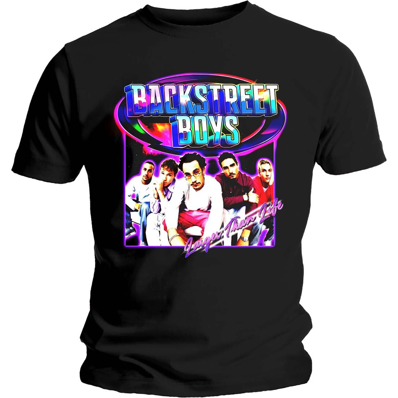 (バックストリート・ボーイズ) Backstreet Boys オフィシャル商品 ユニセックス Larger Than Life Tシャツ 半袖 トップス 【海外通販】