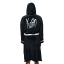 (コーン) Korn オフィシャル商品 ユニセックス ロゴ バスローブ ガウン 【海外通販】