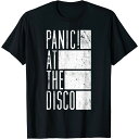 (パニック アット ザ ディスコ) Panic At The Disco オフィシャル商品 ユニセックス Bar Tシャツ コットン 半袖 トップス 【海外通販】