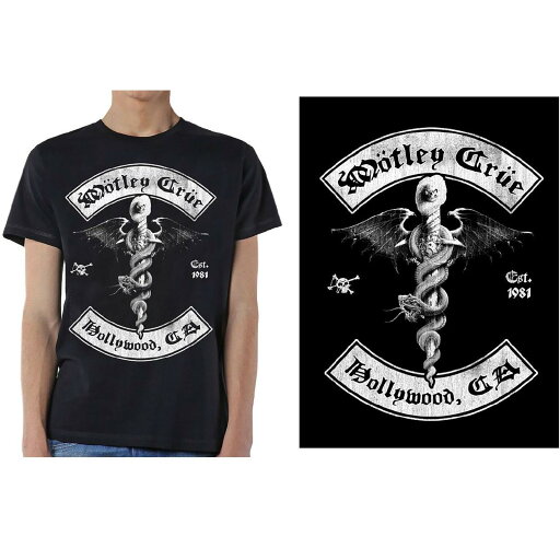 (モトリー・クルー) Motley Crue オフィシャル商品 ユニセックス Feelgood Hollywood Revision Tシャツ 半袖 トップス 【海外通販】 (モトリー・クルー) Motley Crue オフィシャル商品 ユニセックス Feelgood Hollywood Revision Tシャツ 半袖 トップス 【海外通販】