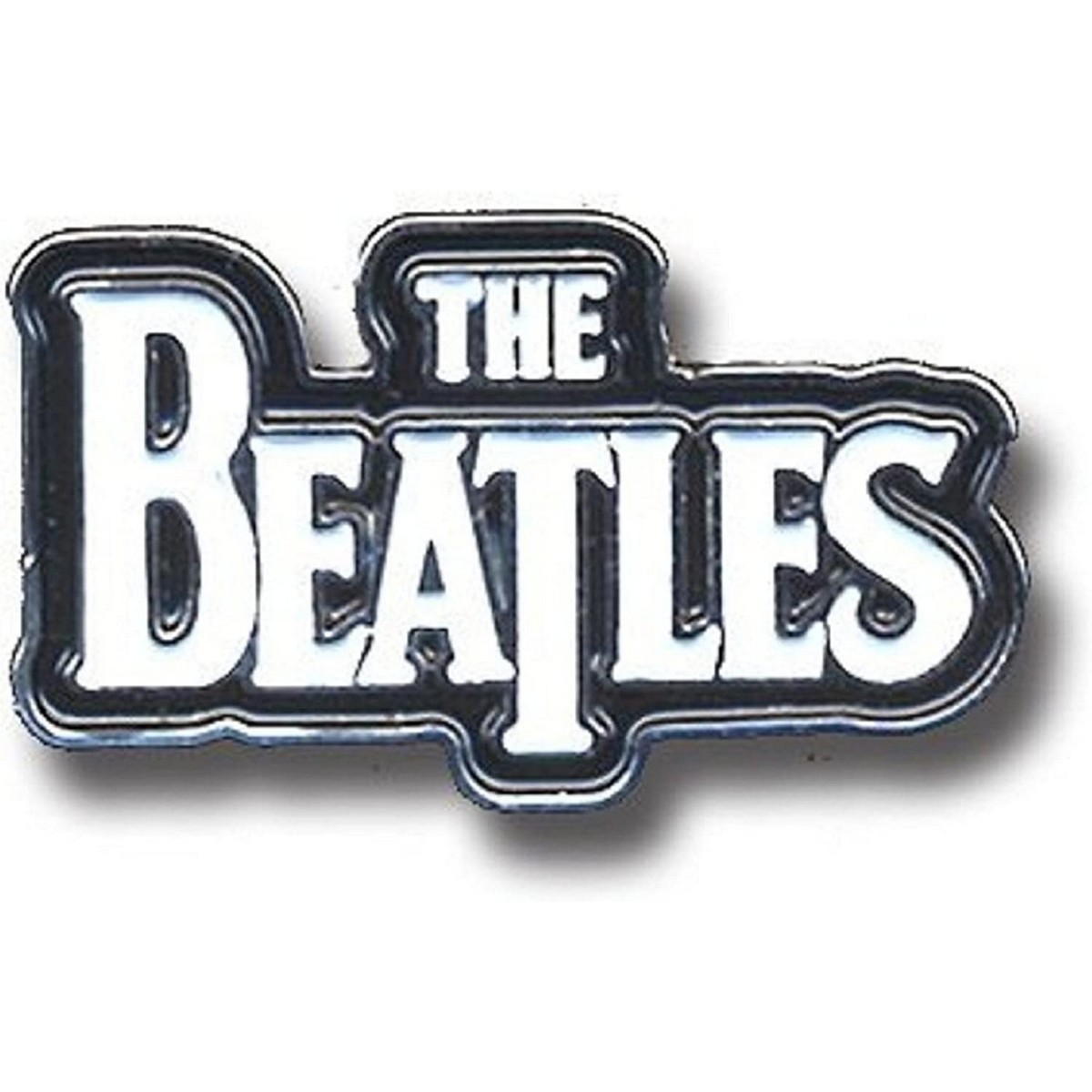 (ザ・ビートルズ) The Beatles オフィシャル商品 Drop T ロゴ バッジ 【海外通販】