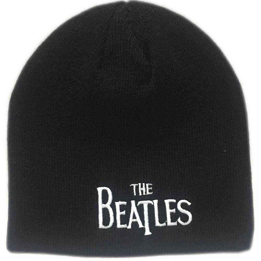 (ビートルズ) The Beatles オフィシャル商品 ユニセックス Drop T ニット帽 ロゴ ビーニー キャップ 【海外通販】