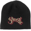 (ゴースト) Ghost オフィシャル商品 ユニセックス ロゴ ニット帽 ビーニー キャップ 【海外通販】
