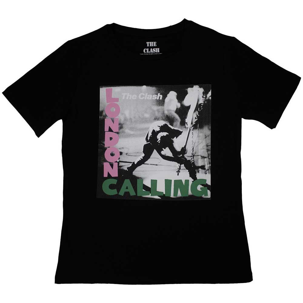 (ザ クラッシュ) The Clash オフィシャル商品 レディース London Calling Tシャツ 半袖 トップス 【海外通販】