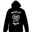 (モーターヘッド) Motorhead オフィシャル商品 ユニセックス England バックプリント パーカー フルジップ アウター 【海外通販】