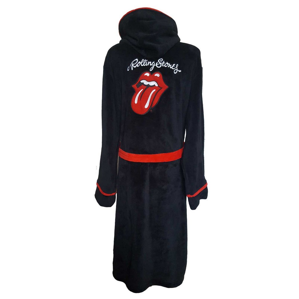 (ローリング・ストーンズ) The Rolling Stones オフィシャル商品 ユニセックス クラシック ベロマーク バスローブ ガウン 【海外通販】