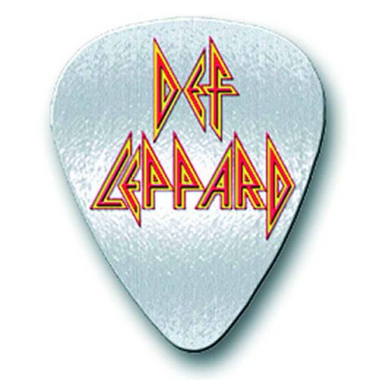 デフ・レパード Def Leppard オフィシャル商品 ピック型 ロゴ バッジ 【海外通販】