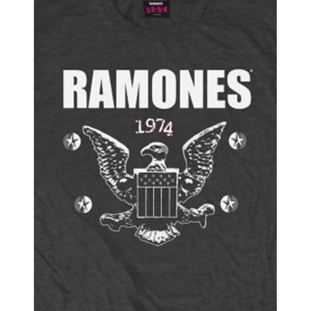 (ラモーンズ) Ramones オフィシャル商品 ユニセックス 1974 Eagle Tシャツ 半袖 トップス 
