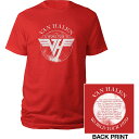 (ヴァン ヘイレン) Van Halen オフィシャル商品 ユニセックス 1979 Tour Tシャツ バックプリント 半袖 トップス 【海外通販】