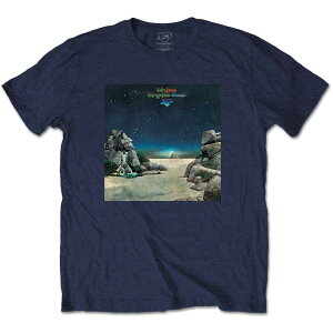 (イエス) Yes オフィシャル商品 ユニセックス Topographic Oceans Tシャツ コットン 半袖 トップス 【海外通販】