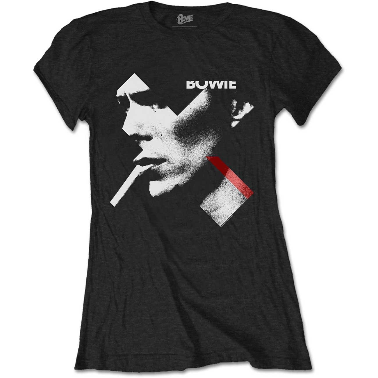 (デヴィッド・ボウイ) David Bowie オフィシャル商品 レディース Smoke Tシャツ 半袖 トップス 【海外通販】