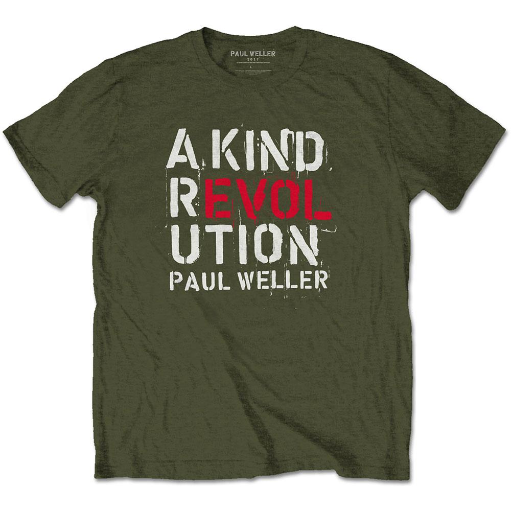 (�ݡ��롦�����顼) Paul Weller ���ե�����뾦�� ��˥��å��� A Kind Revolution T����� Ⱦµ �ȥåץ� �ڳ������Ρ�
