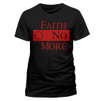 (フェイス・ノー・モア) Faith No More オフィシャル商品 ユニセックス ロゴ Tシャツ 半袖 トップス 【海外通販】