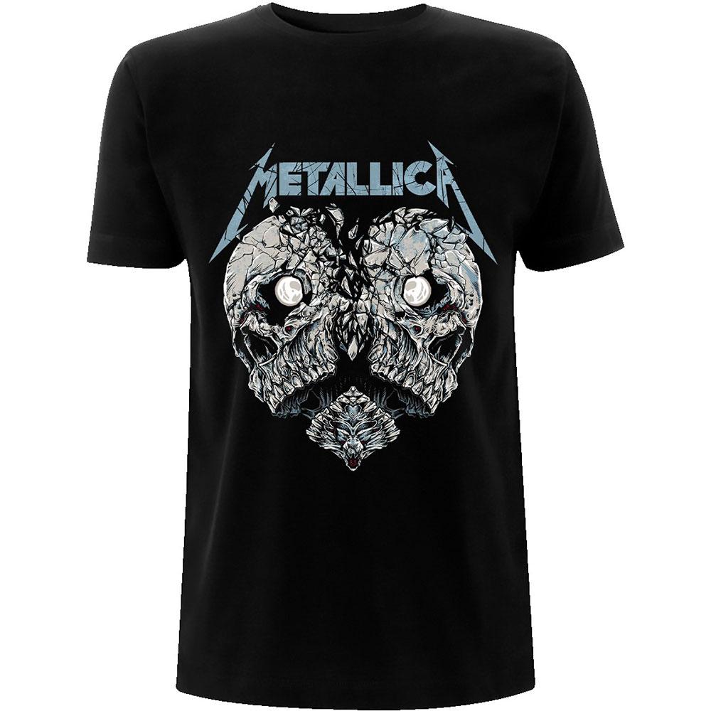 (メタリカ) Metallica オフィシャル商品 ユニセックス Heart Explosive Tシャツ バックプリント 半袖 トップス 